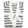 Meraki Hammam Badekbe S/M, Hvid/Sort Strib