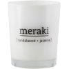 Meraki Duftkerze 6,7 cm, Sandalwood & Jasmin