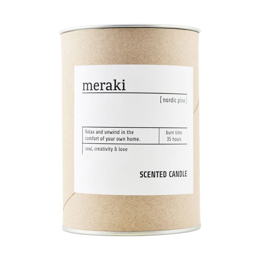 Meraki Duftkerze 10,5 cm, Nordic Pine