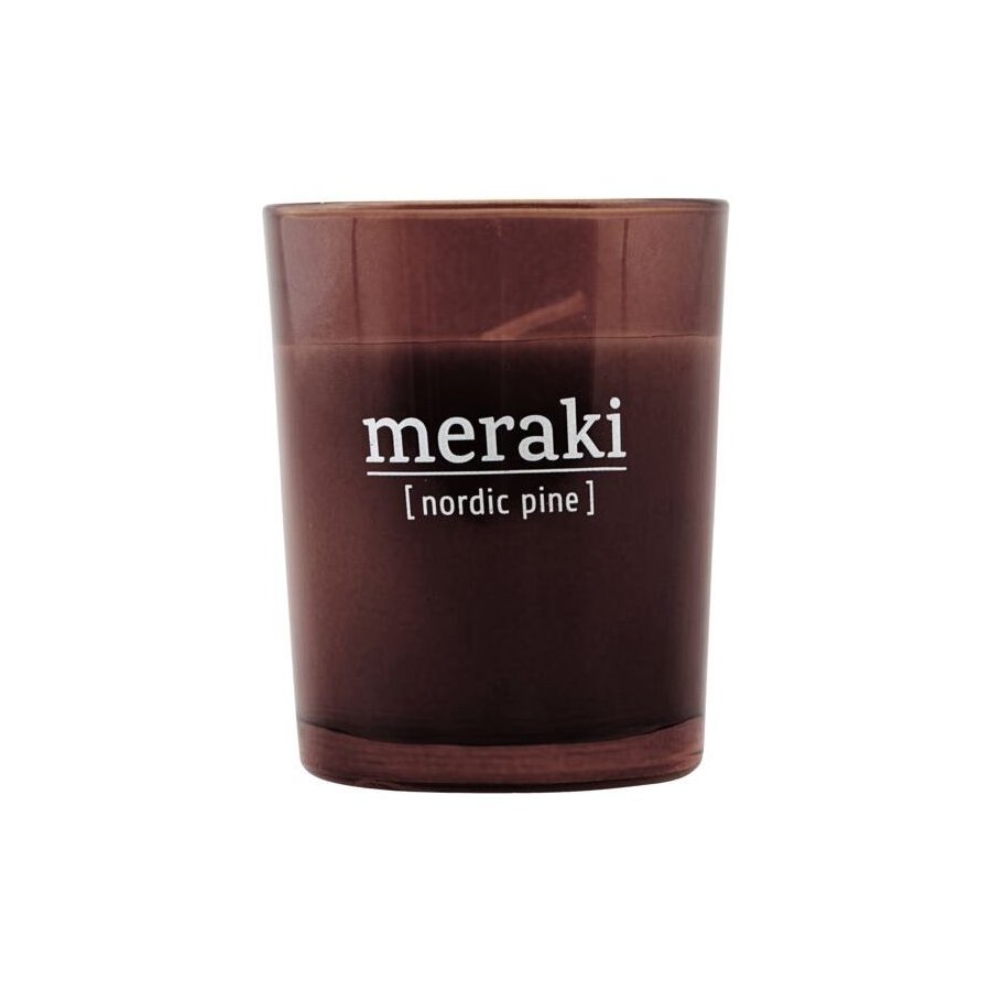 Meraki Duftkerze 6,7 cm, Nordic Pine