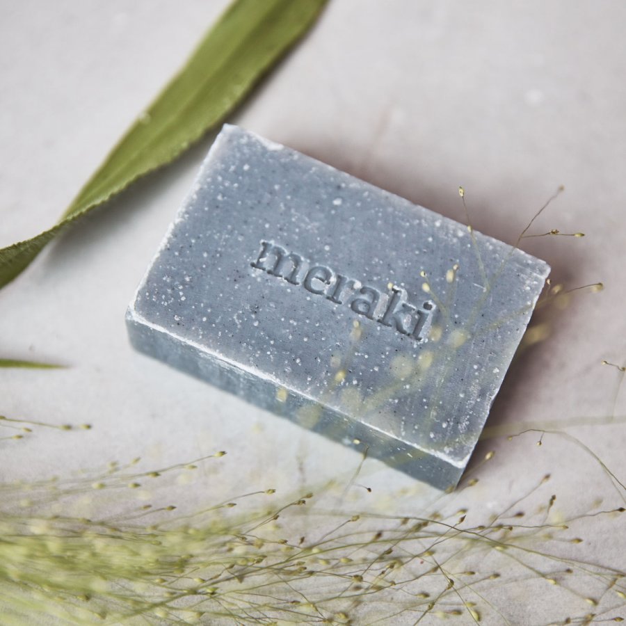 Meraki Håndsæbe 100 g, Bambuskul