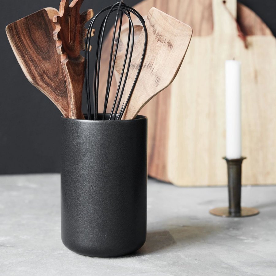 Nicolas Vahé Krukke Nista, H16 cm, Sort