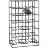 House Doctor Vinreol til 24 flasker H67 cm, Sort