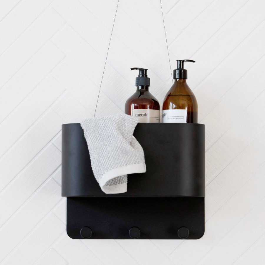 House Doctor Pock Knag/lomme til vg H24 cm, Sort