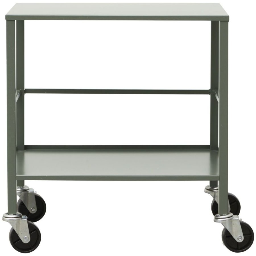 House Doctor Trolley Office, L50 cm, Army grn