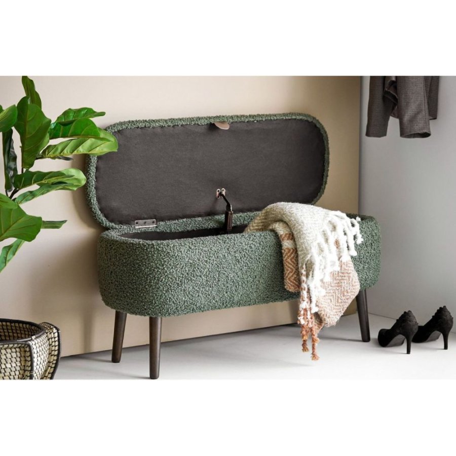 House Nordic Harlow B�nk 95 cm, Gr�n