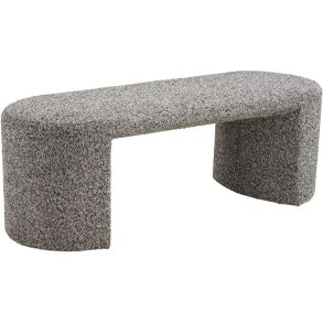 House Nordic Westport B�nk 120 cm, Sort/Hvid