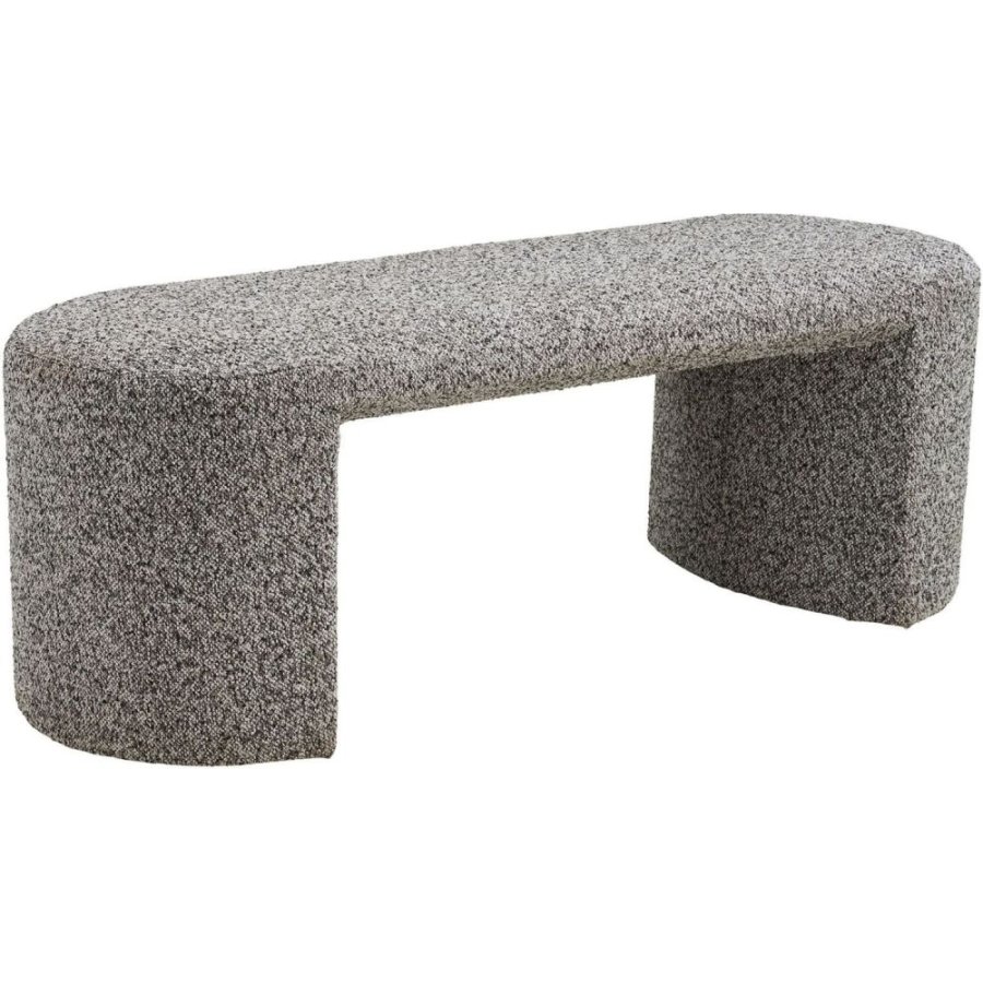 House Nordic Westport B�nk 120 cm, Sort/Hvid