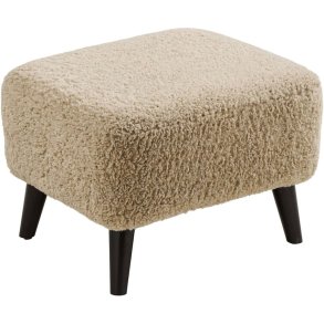House Nordic Lunaro Puf H39 cm, Lysebrun