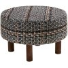 House Nordic Falkirk Puf H36 cm, Brun