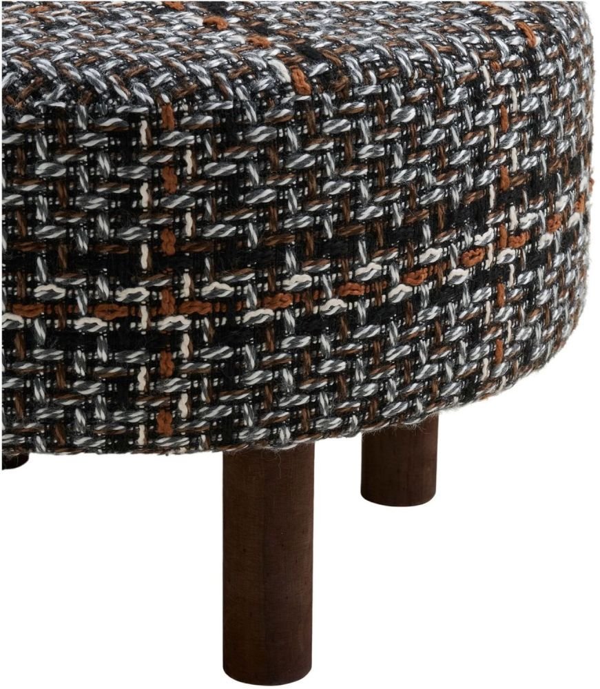 House Nordic Falkirk Puf H36 cm, Brun