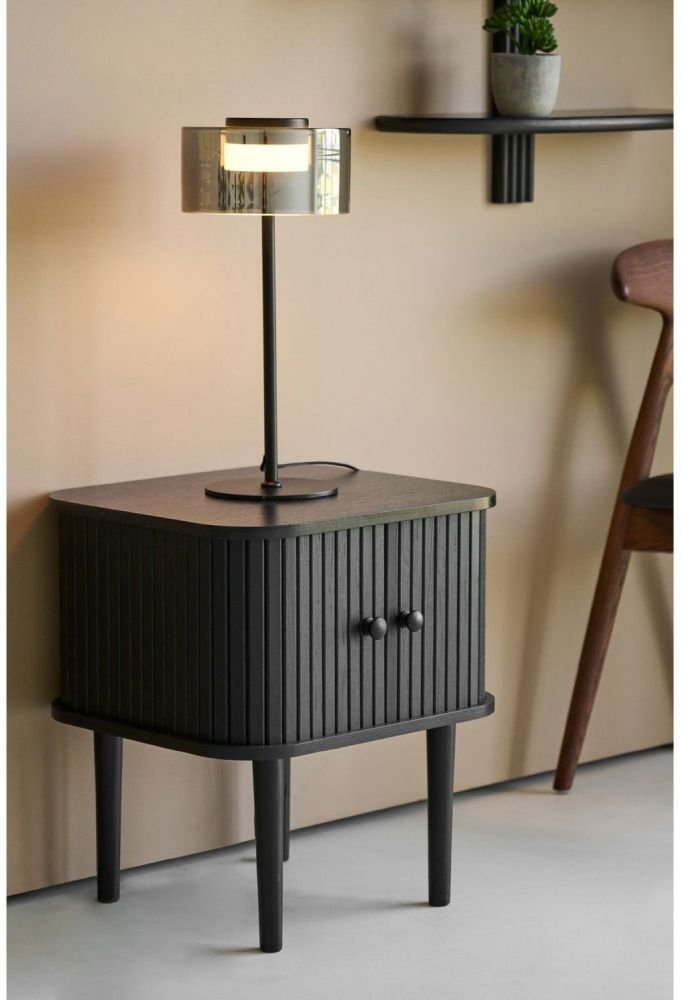 House Nordic Nikko Hj�rnebord H50,5 cm, Sort