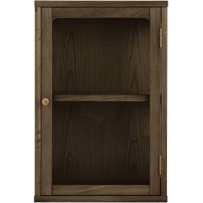 House Nordic Zamora V�gh�ngt Vitrineskab 40x60 cm, Eg/Egetr�sfiner