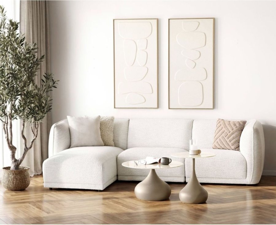 House Nordic Albany Pude 45x45 cm, Sand