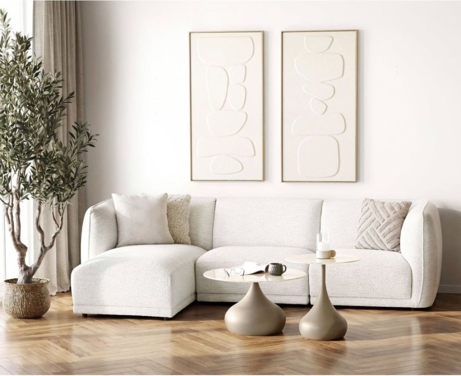 House Nordic Tossa Pude 45x45 cm, Off White