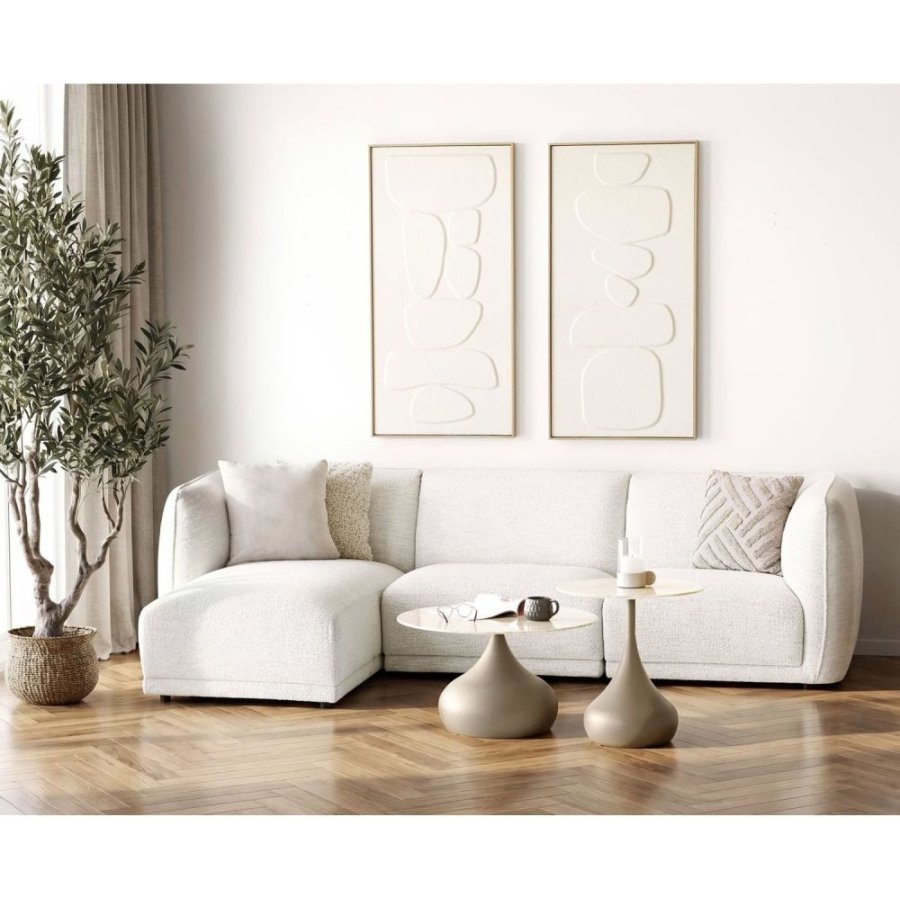 House Nordic Leros Pude 45x45 cm, Beige