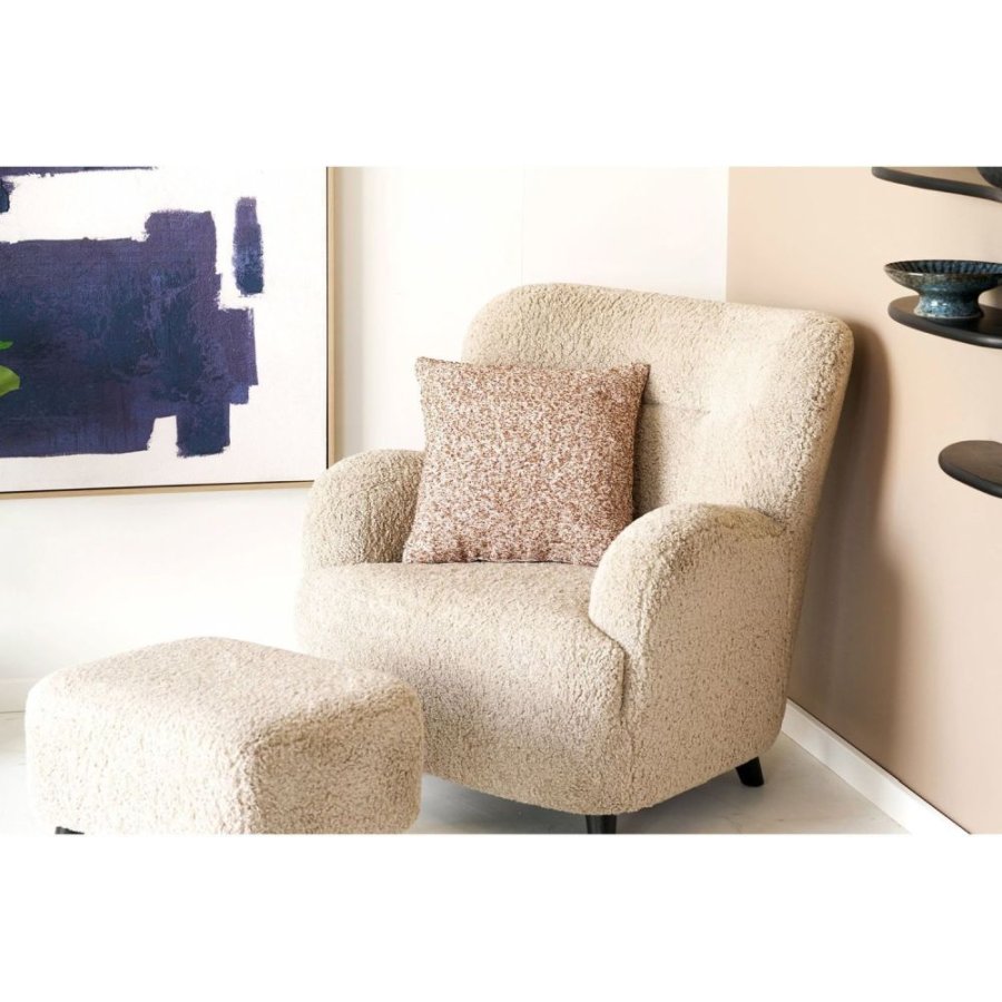 House Nordic Lamu Pude 45x45 cm, Brun/Beige