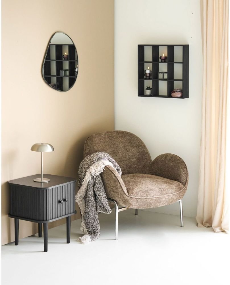 House Nordic Sira Plaid 130x180 cm, Beige/Brun