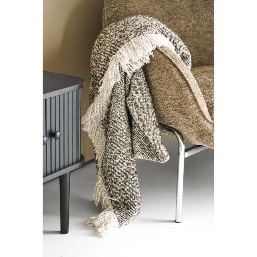 House Nordic Sira Plaid 130x180 cm, Beige/Brun