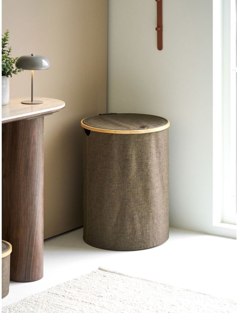 House Nordic Noto W�schekorb 95 L, Braun