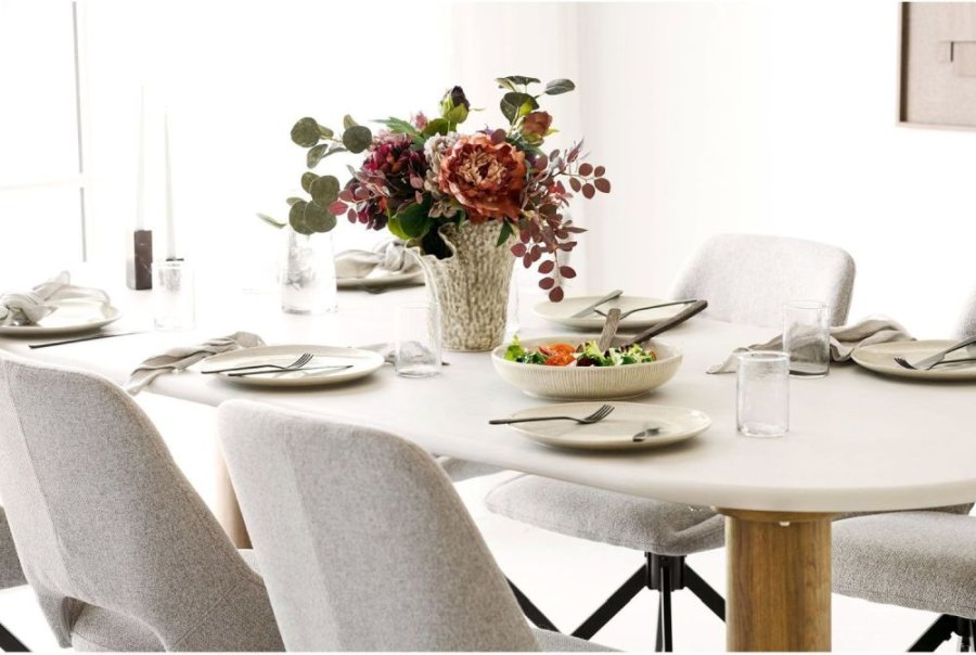 House Nordic Vase H23,5 cm, M�rk Sand