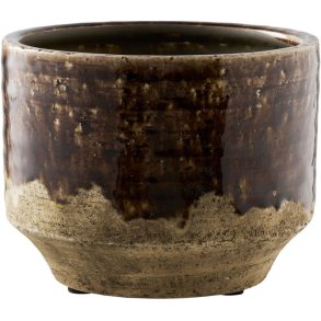 House Nordic Urtepotte H12,5 cm, Brun