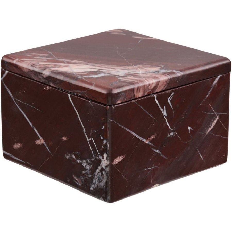 House Nordic Opbevarings�ske 12x12 cm, Kastanjer�d