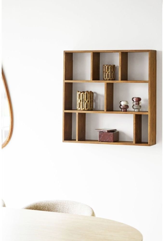 House Nordic Lysestage 2 stk, Brun