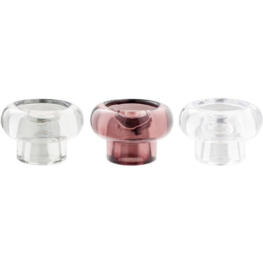 House Nordic Lysestage 3 stk. H5 cm, Multi