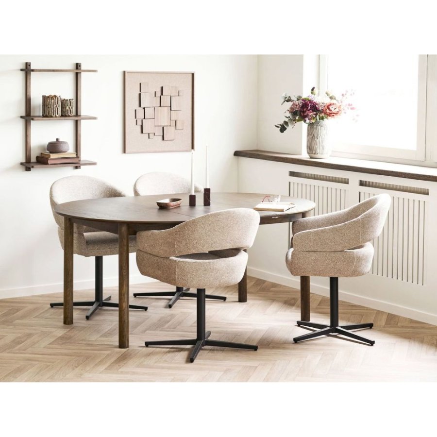House Nordic Lysestage 2 stk, Kastanjer�d