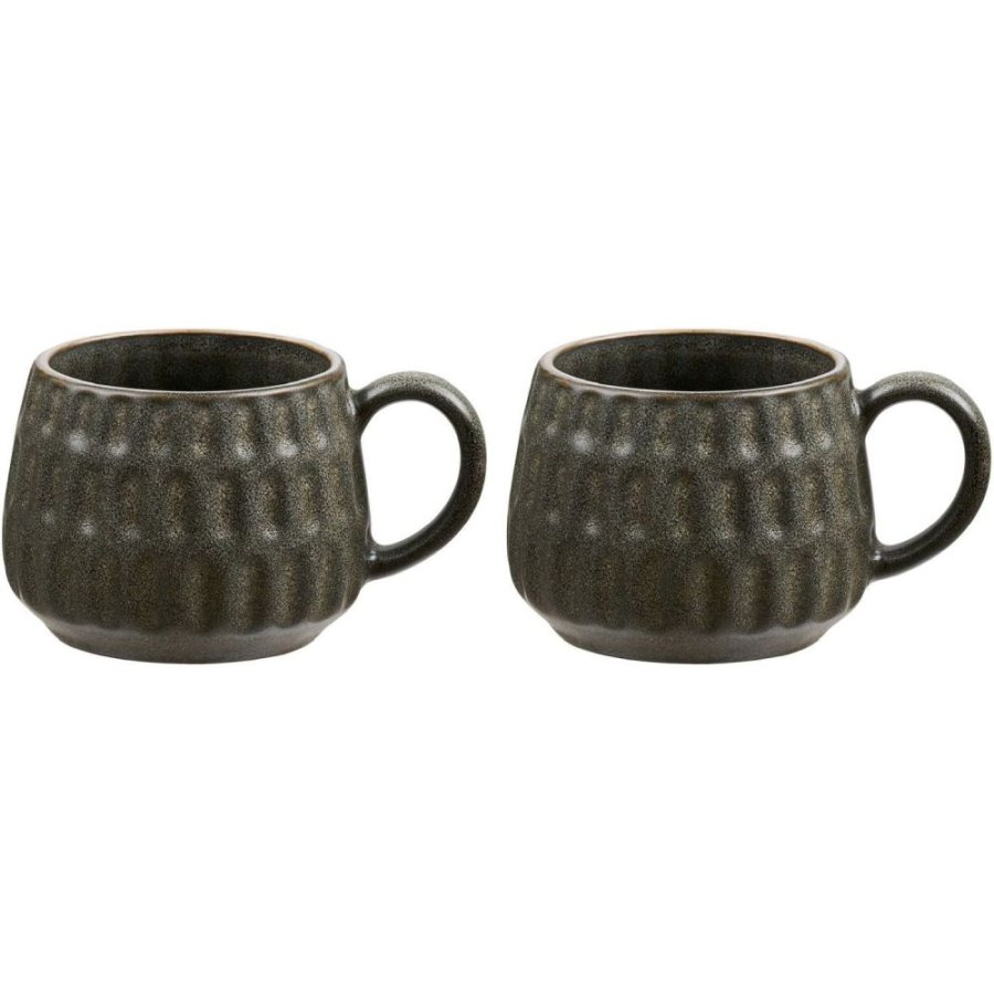 House Nordic Amalia Krus 2 stk. 40 cl, Gr�n/Gr�