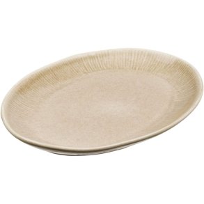House Nordic Viola Serveringsfad 31x21,5 cm, Beige
