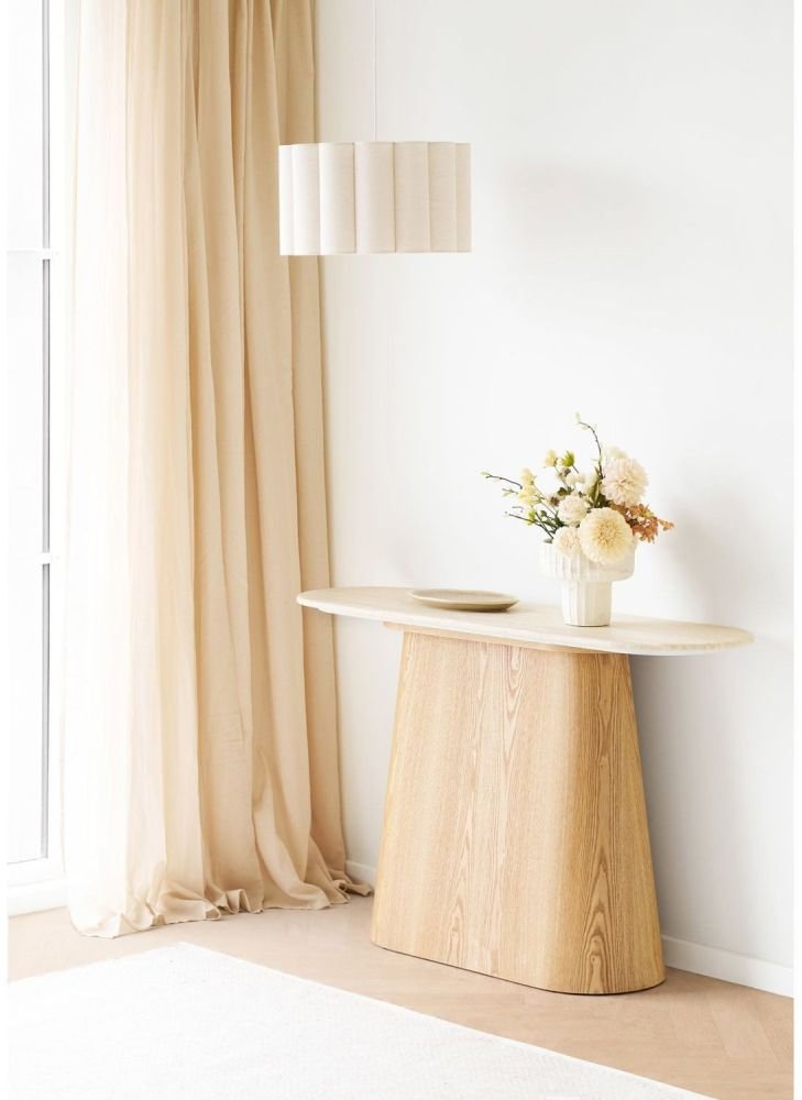 House Nordic Viola Serveringsfad 31x21,5 cm, Beige