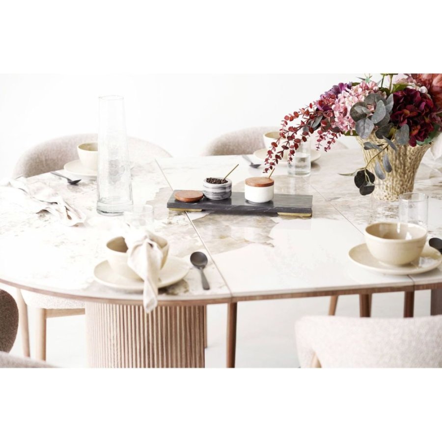House Nordic Pauri Opbevaringskrukke 2 stk. H5 cm, Gr�/Hvid