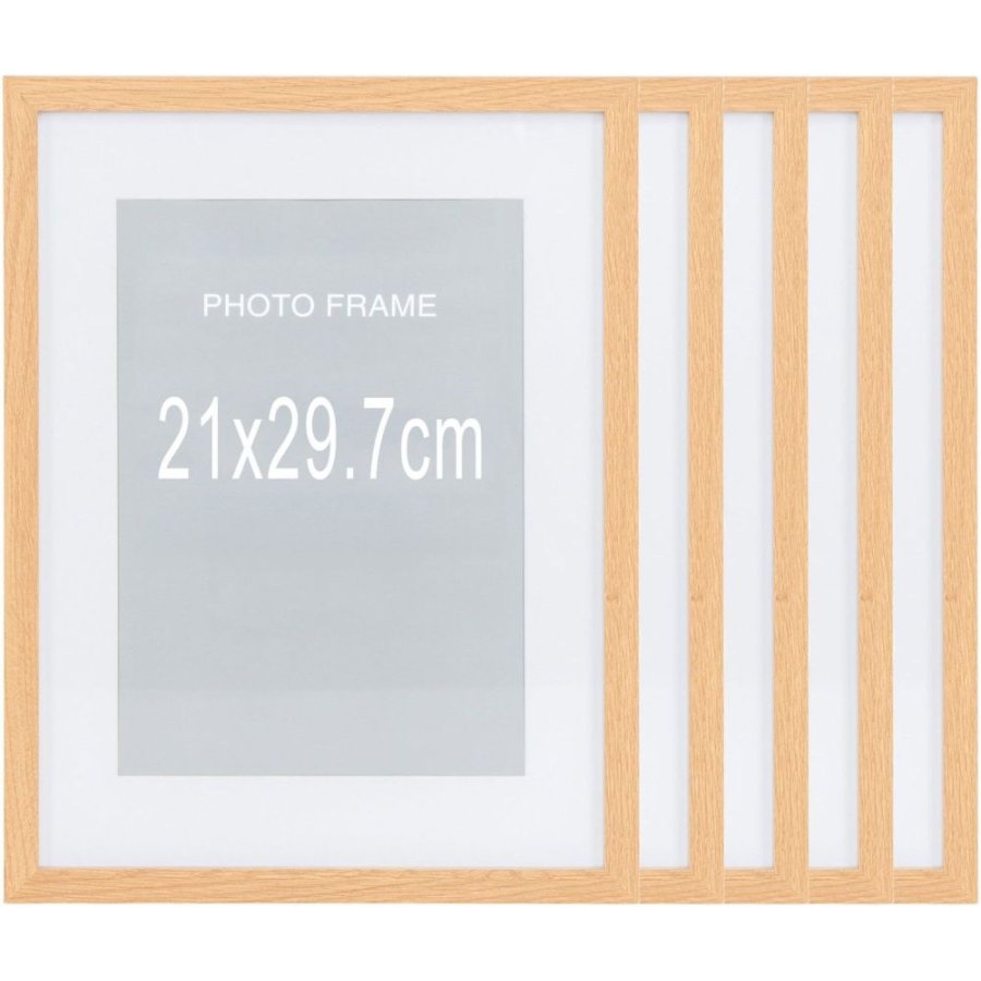House Nordic Marbella Rammes�t 5 stk. 21x30 cm, MDF