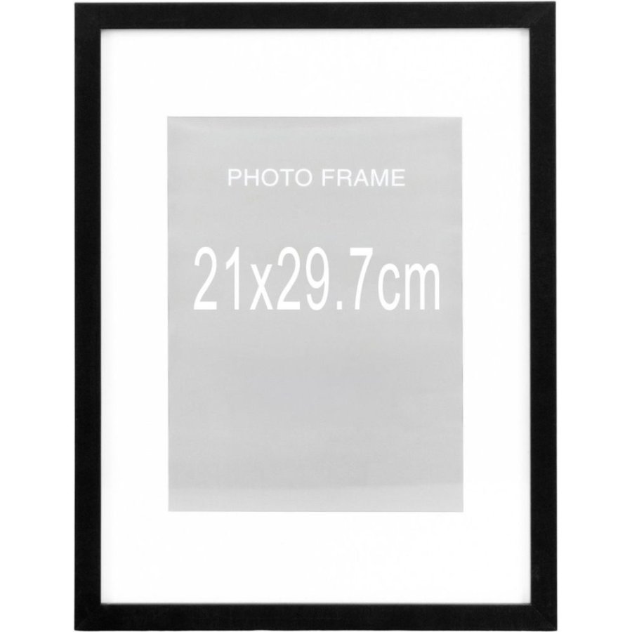 House Nordic Marbella Rammes�t 5 stk. 21x30 cm, Sort