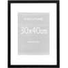 House Nordic Marbella Rammes�t 5 stk. 30x40 cm, Sort