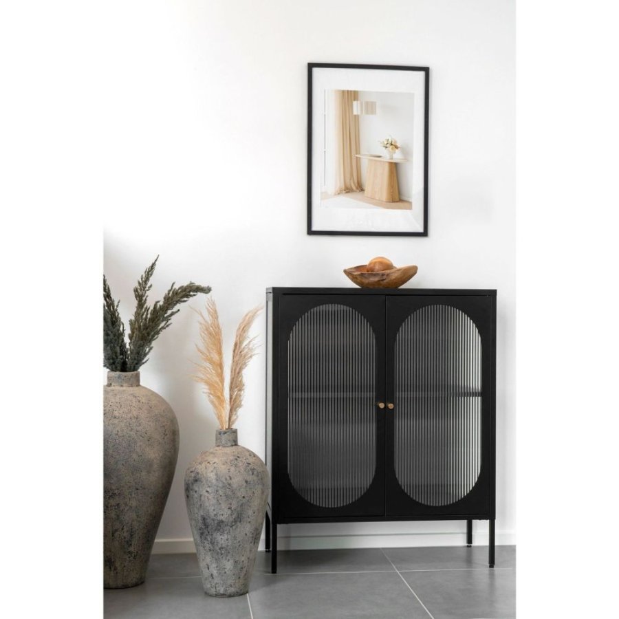 House Nordic Marbella Rammes�t 5 stk. 50x70 cm, Sort