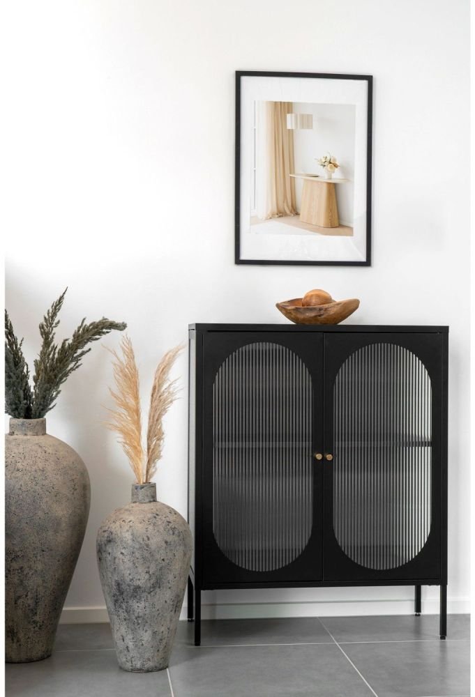 House Nordic Marbella Rammes�t 5 stk. 50x70 cm, Sort