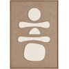 House Nordic Diva V�gdekoration No.1 50x70 cm, Brun/Beige