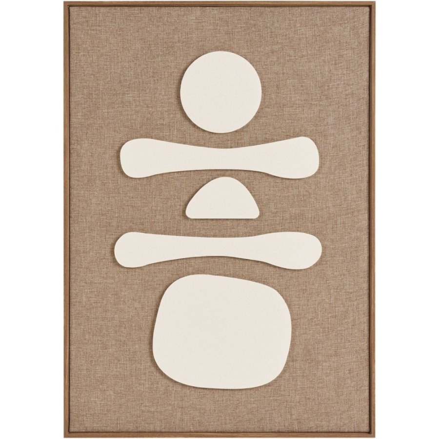 House Nordic Diva V�gdekoration No.1 50x70 cm, Brun/Beige