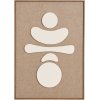 House Nordic Diva V�gdekoration No.2 50x70 cm, Brun/Beige