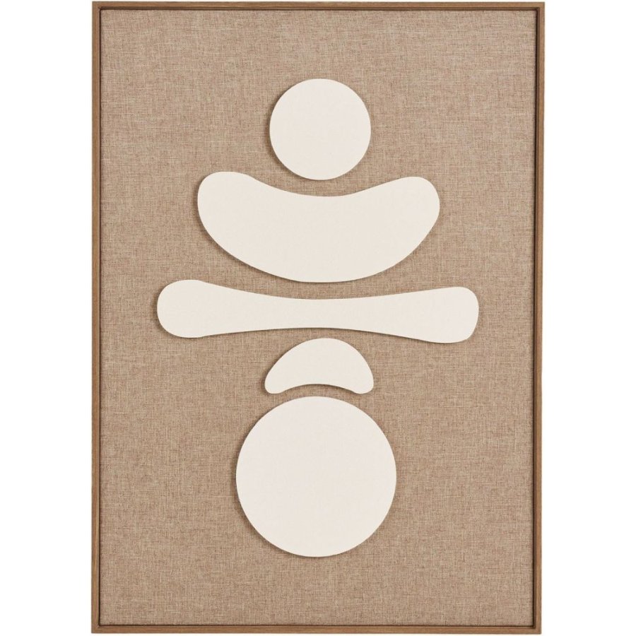 House Nordic Diva V�gdekoration No.2 50x70 cm, Brun/Beige