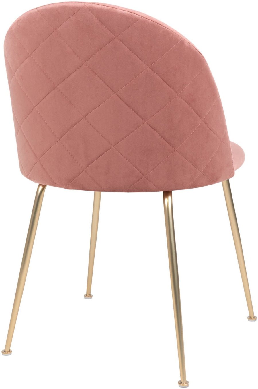 House Nordic Geneve Esszimmerstuhl, Pink/Braun