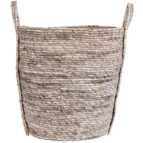 House Nordic Udine Korb H49 cm, Grau