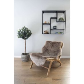 House Nordic Lammeskind 60x180 cm, Lysebrun