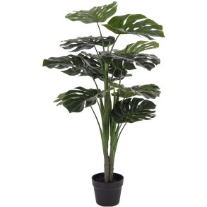 House Nordic Knstliche Monstera H90 cm, Grn