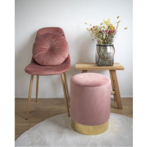 House Nordic Gamby Puf H43 cm, Rosa
