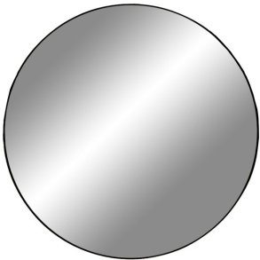 House Nordic Jersey Spiegel 40 cm, Schwarz