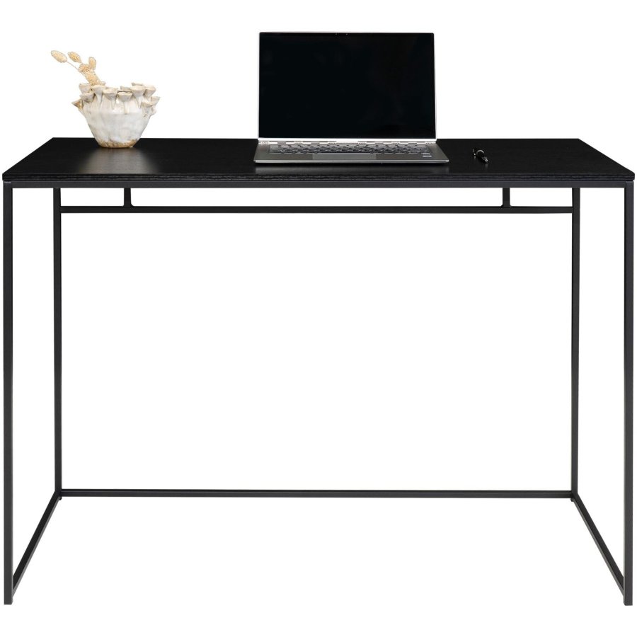 House Nordic Vita Schreibtisch 100 cm, Schwarz